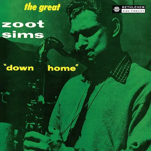 Zoot Sims - Down Home vinyl record cover