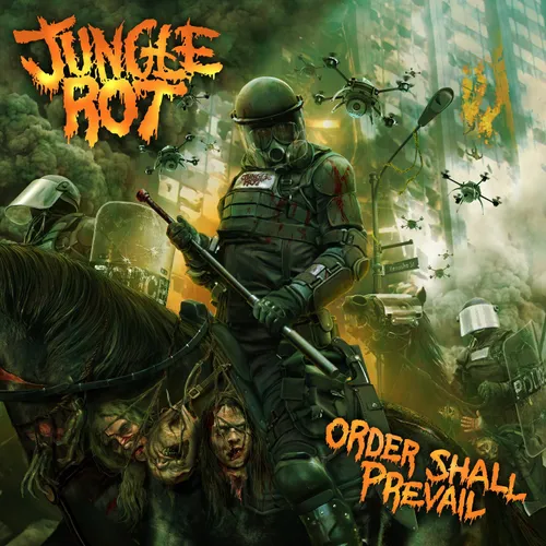 Jungle Rot - Order Shall Prevail vinyl record cover