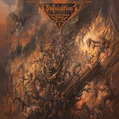 Inquisition - Nefarious Dismal Orations vinyl record cover