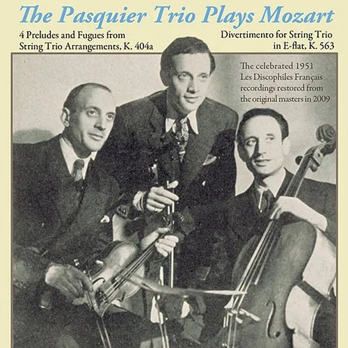 Pasquier Trio Plays Mozart