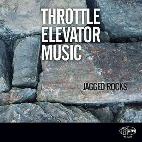 Throttle Elevator Music - Jagged Rocks vinyl record cover