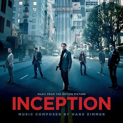 Inception [Movie], Inception, Various Artists, Hans Zimmer - Inception (Music From the Motion Picture) vinyl record cover