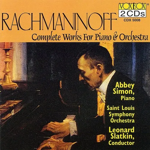 S. RACHMANINOFF - Works For Piano & Orchestra