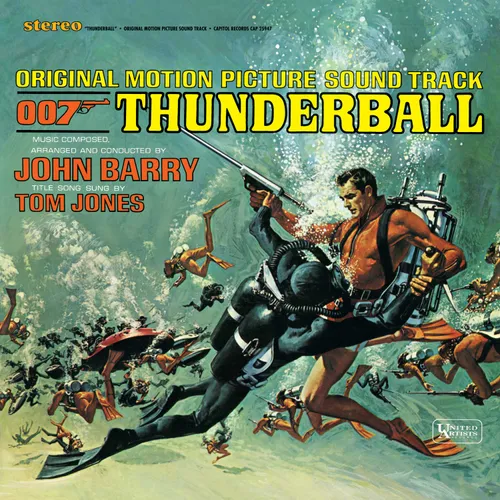 John Barry - Thunderball vinyl record cover