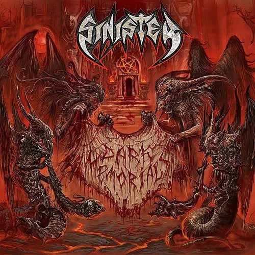 Sinister - Dark Memorials vinyl record cover