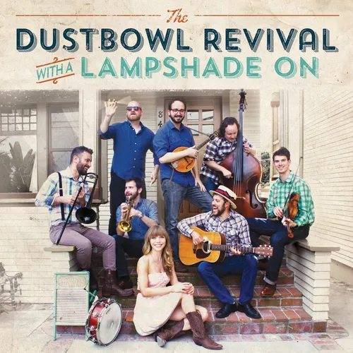 Dustbowl Revival - With a Lampshade on vinyl record cover