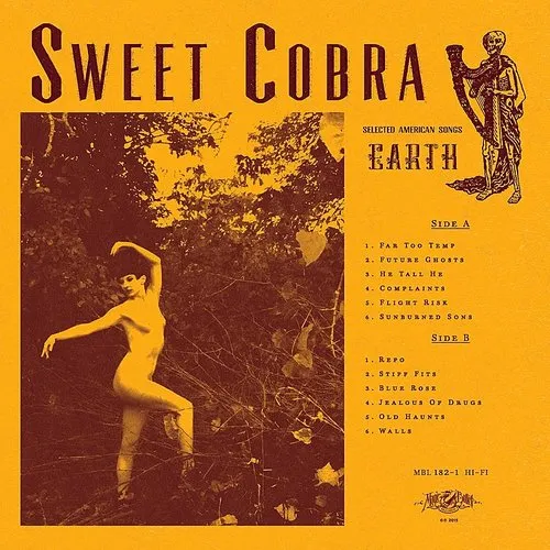 Sweet Cobra - Earth vinyl record cover