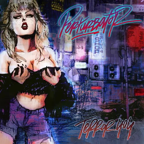 Perturbator - Terror 404 vinyl record cover