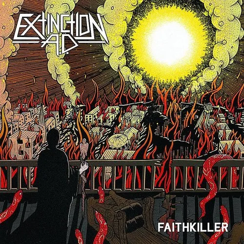Extinction Ad - Faithkiller vinyl record cover