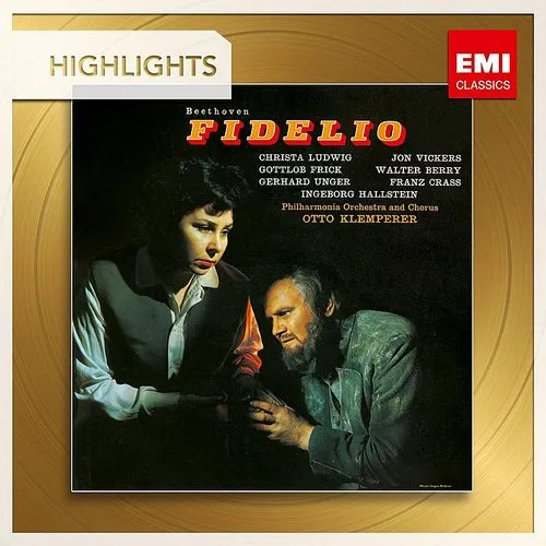 Otto Klemperer - Fidelio vinyl record cover