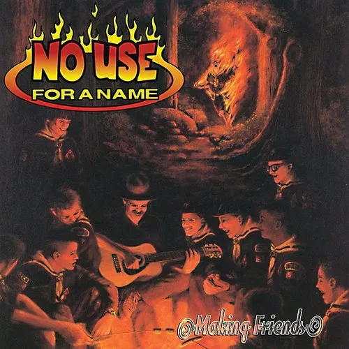 No Use For A Name - Making Friends vinyl record cover