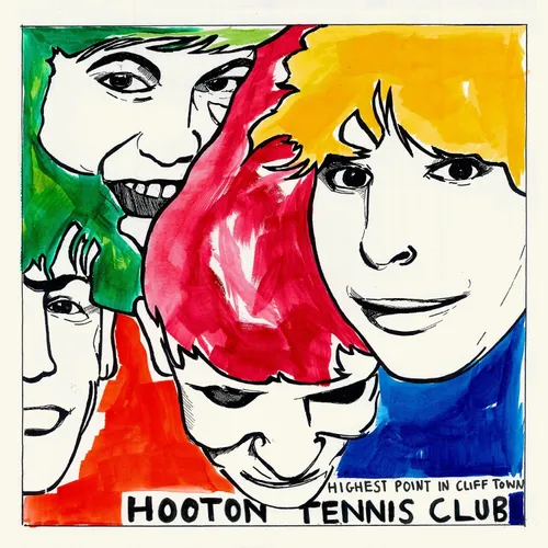 Hooton Tennis Club - Highest Point in Cliff Town vinyl record cover