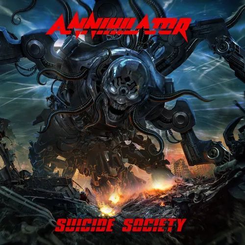 Annihilator - Suicide Society vinyl record cover