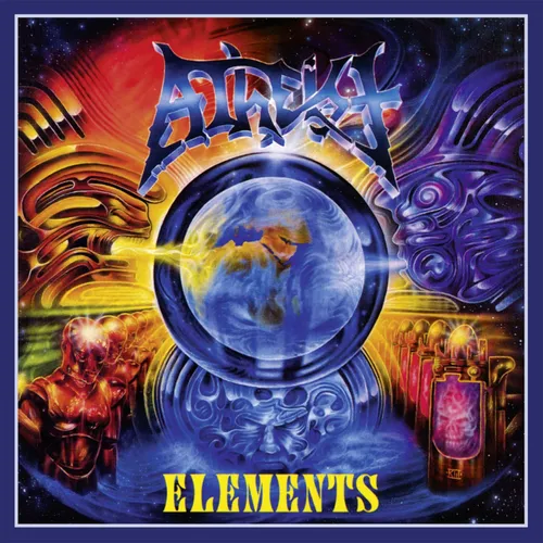 Atheist - Elements (Blk) (Blue) vinyl record cover