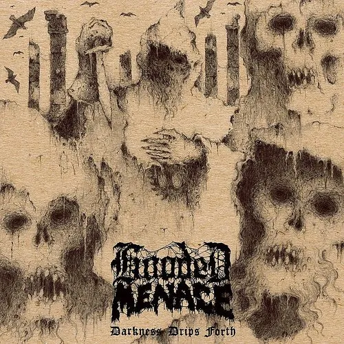 Hooded Menace - Darkness Drips Forth vinyl record cover