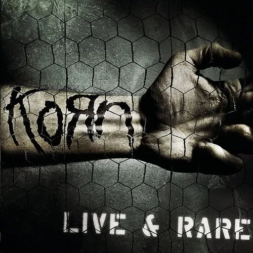 Korn - Live & Rare vinyl record cover