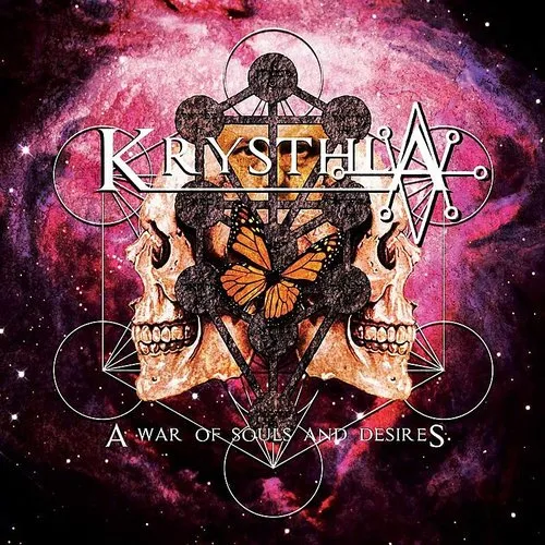 Krysthla - War of Souls & Desires vinyl record cover