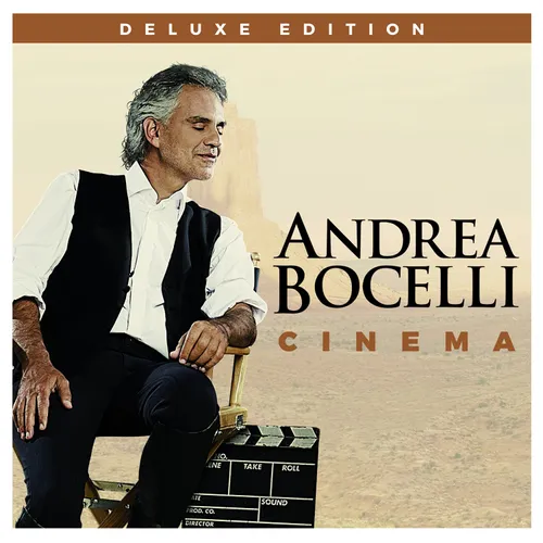 Andrea Bocelli - Cinema vinyl record cover