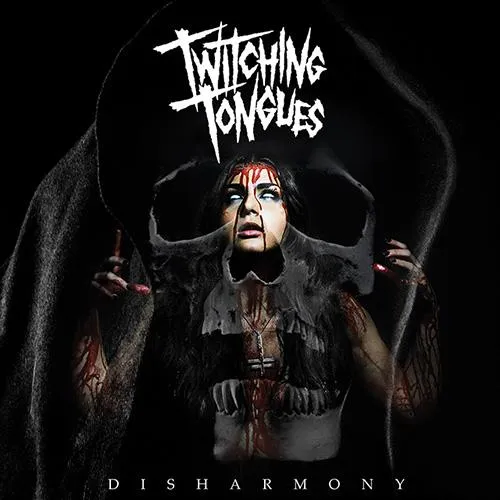 Twitching Tongues - Disharmony vinyl record cover