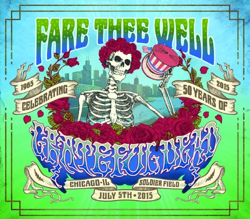 Grateful Dead - Fare Thee Well (The Best Of) vinyl record cover