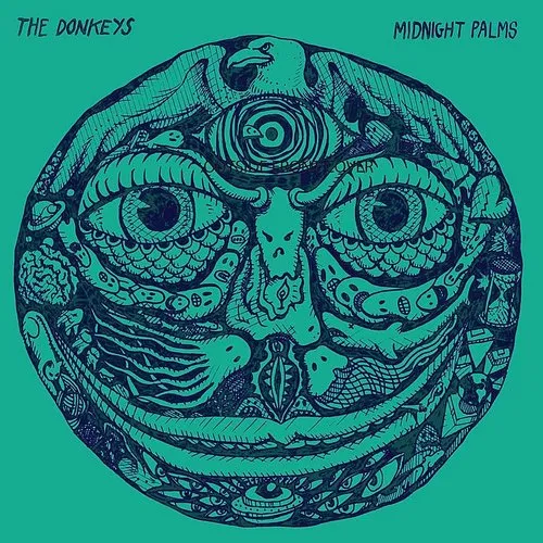 The Donkeys - Midnight Palms vinyl record cover