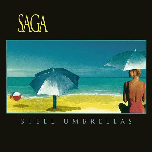 Saga - Steel Umbrellas vinyl record cover