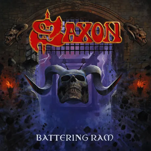 Saxon - Battering Ram vinyl record cover