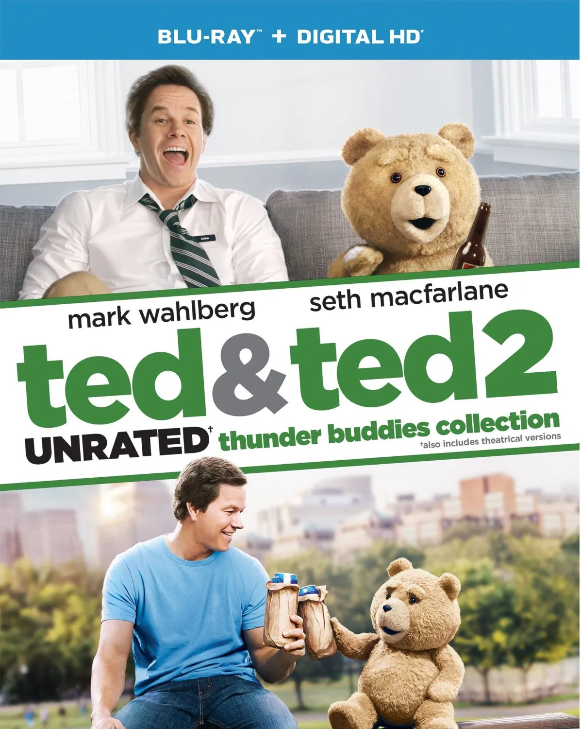 Ted/Ted 2 (Blu-ray + Digital HD) [Blu-ray]