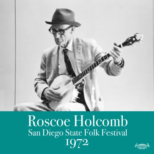 Roscoe Holcomb - San Diego Folk Festival 1972 vinyl record cover