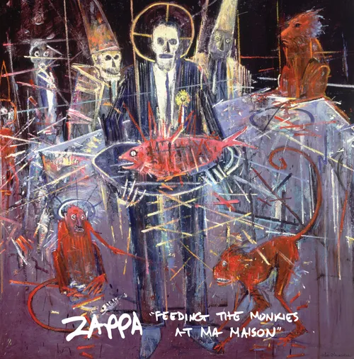Frank Zappa - Feeding the Monkies at Ma Maison vinyl record cover