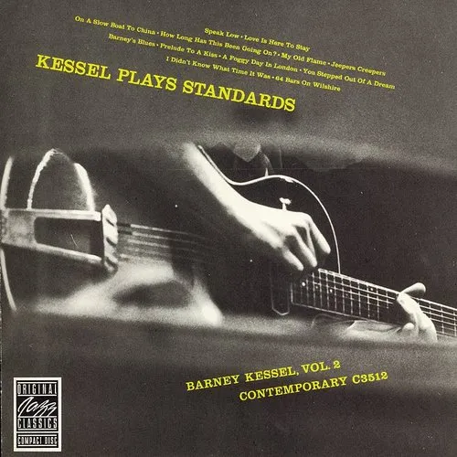 Barney Kessel - Kessel Plays Standards vinyl record cover