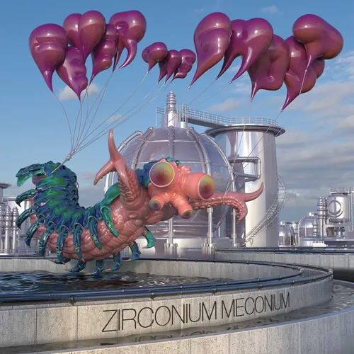 Fever The Ghost - Zirconium Meconium vinyl record cover