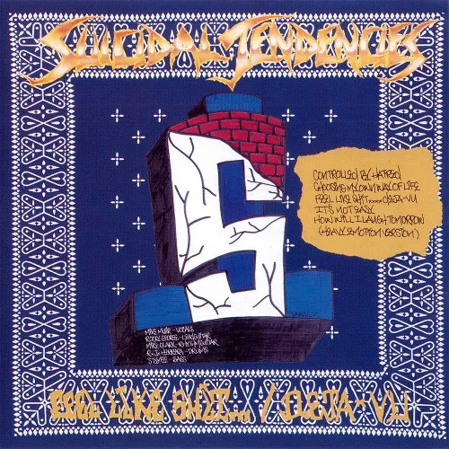 Suicidal Tendencies - Controlled By Hatred/Feel Like Shit...Deja Vu vinyl record cover