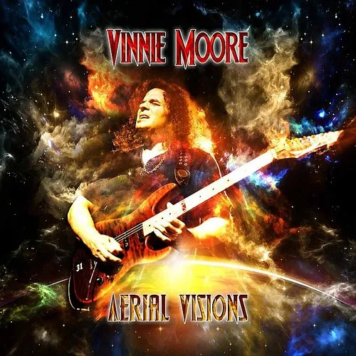 Vinnie Moore - Aerial Visions vinyl record cover