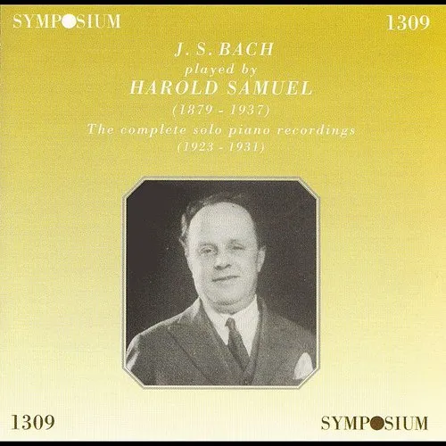 J.S. Bach Played By Harold Sam