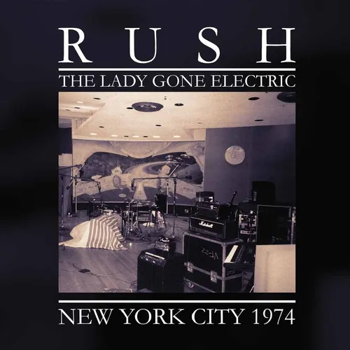 Rush - The Lady Gone Electric vinyl record cover