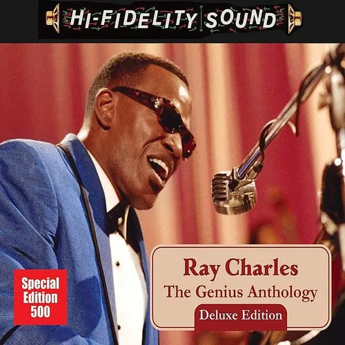 Ray Charles - The Genius Anthology vinyl record cover