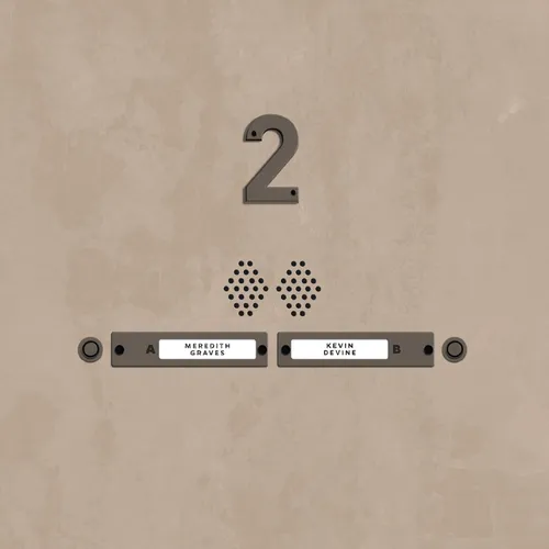 Kevin Devine / Meredith Graves - Devinyl Splits No 2 vinyl record cover