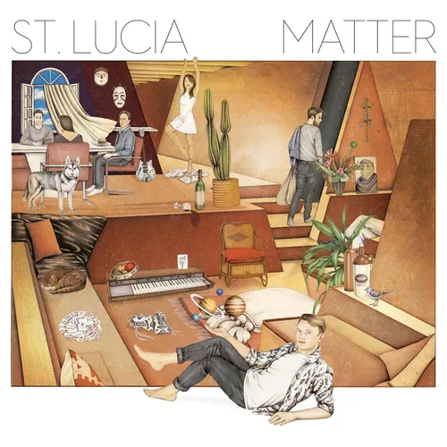 St Lucia - Matter vinyl record cover