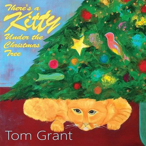 There's a Kitty Under the Christmas Tree