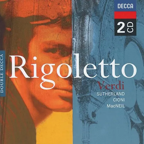 Dame Joan Sutherland - Rigoletto vinyl record cover