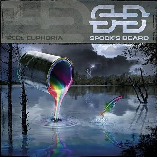 Spock's Beard - Feel Euphoria (20th Anniversary Release) (Blue) vinyl record cover