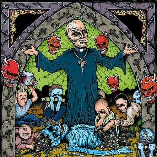 Agoraphobic Nosebleed - Altered States of America vinyl record cover