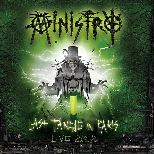 Ministry - Last Tangle In Paris - Live 2012 DeFiBrilLaTouR vinyl record cover
