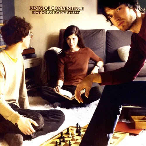Kings Of Convenience - Riot On An Empty Street vinyl record cover