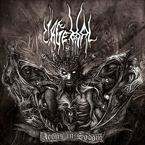 Urgehal - Aeons In Sodom (Arg) vinyl record cover