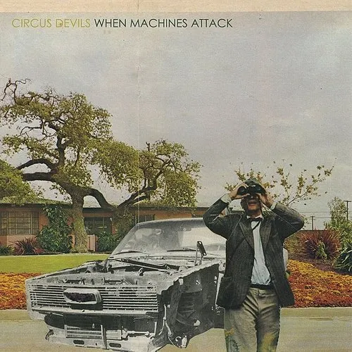 Circus Devils - When Machines Attack vinyl record cover