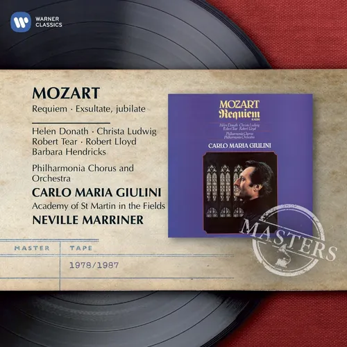 Carlo Maria Giulini - Requiem vinyl record cover