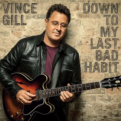Vince Gill - Down to My Last Bad Habit vinyl record cover
