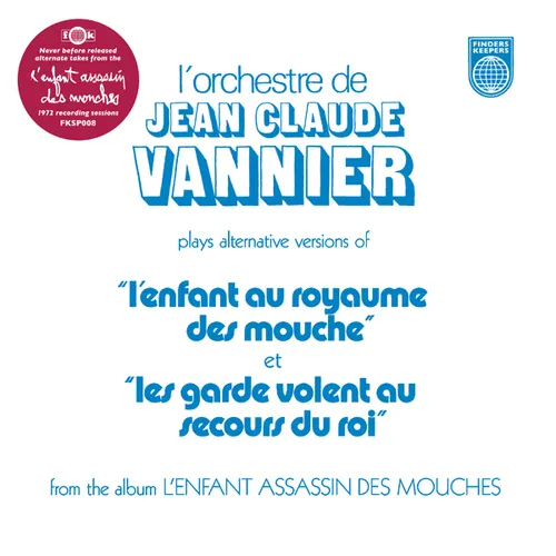 Jean-Claude Vannier - L'enfant Assassin Des Mouches Alternate Takes vinyl record cover